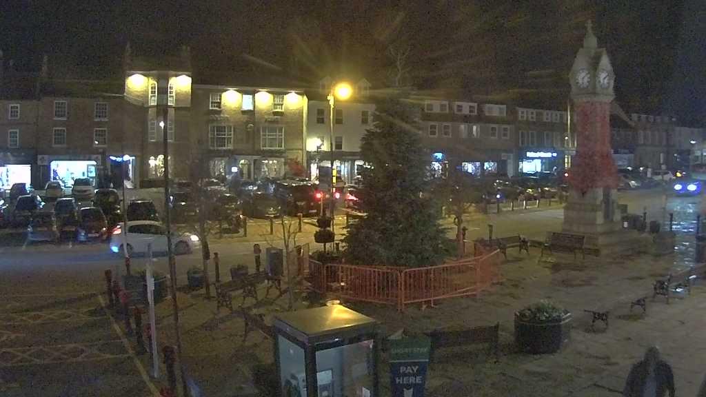 Thirsk webcam overlooking the Market Place