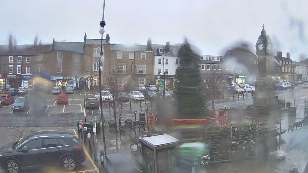 Thirsk webcam overlooking the Market Place