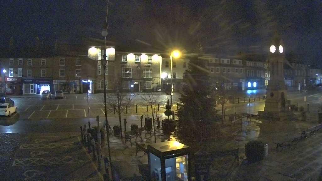 Thirsk webcam overlooking the Market Place