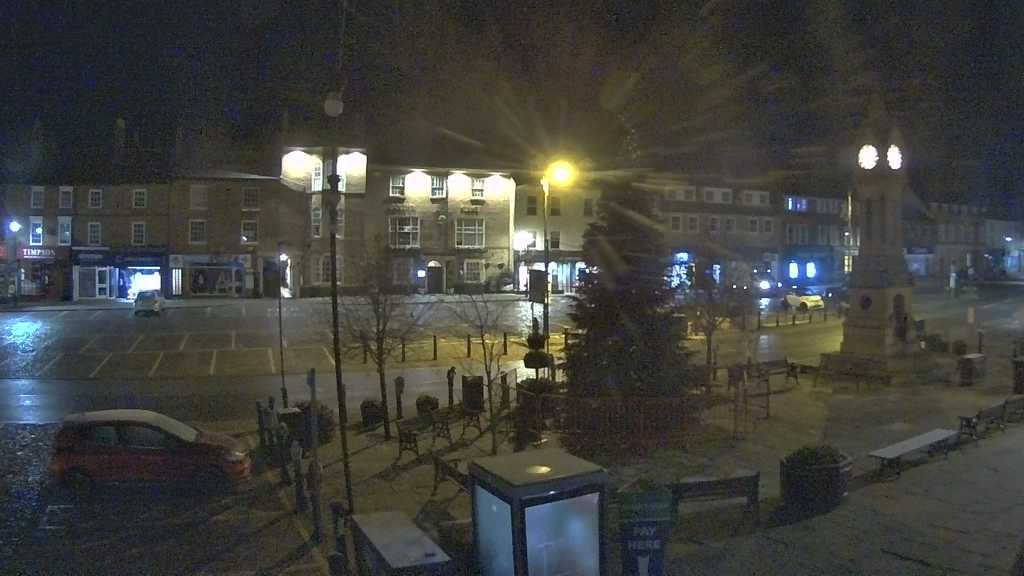 Thirsk webcam overlooking the Market Place