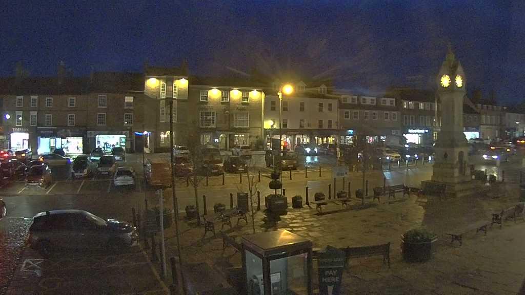 Thirsk webcam overlooking the Market Place