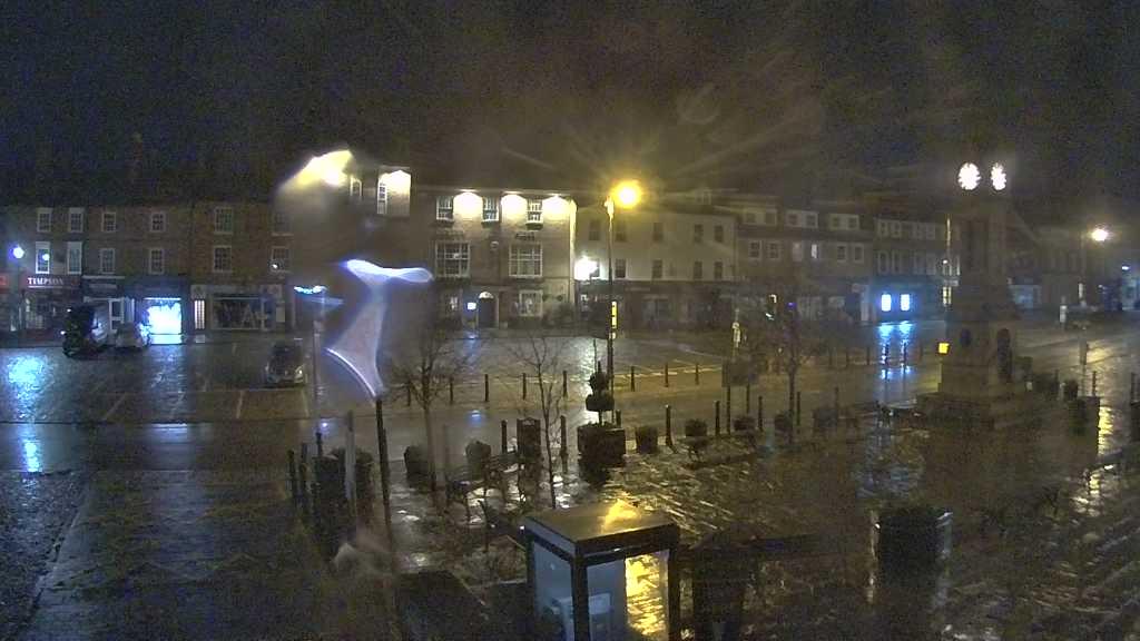 Thirsk webcam overlooking the Market Place