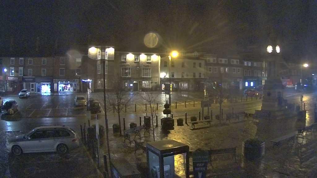 Thirsk webcam overlooking the Market Place