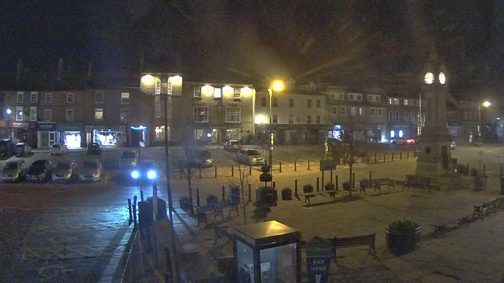 Thirsk webcam overlooking the Market Place