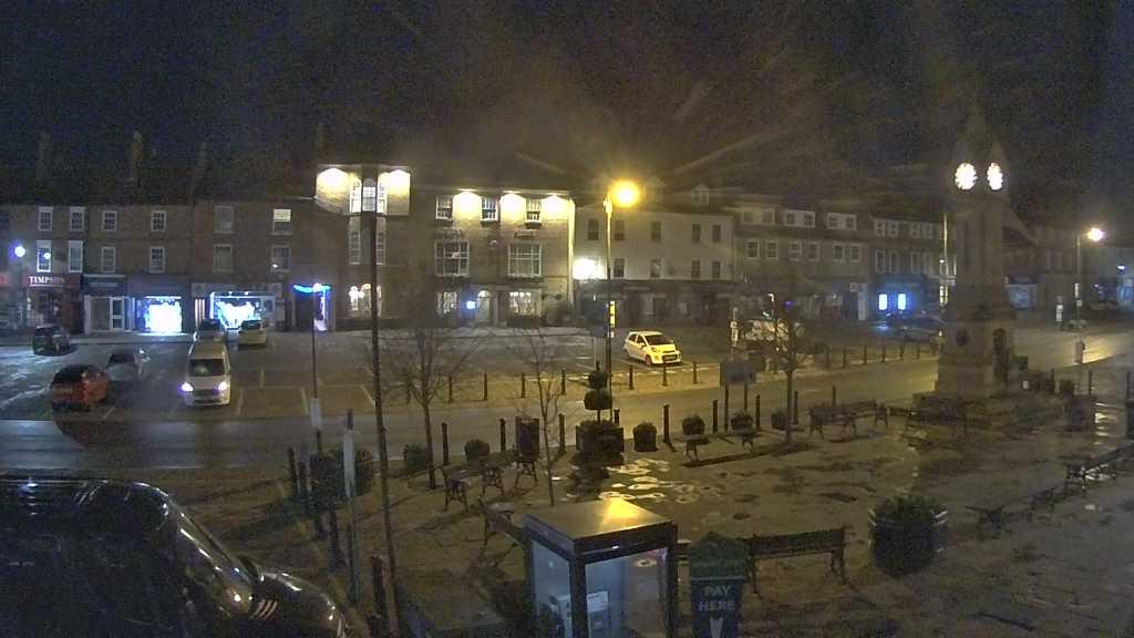 Thirsk webcam overlooking the Market Place