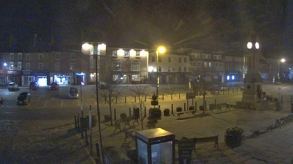 Thirsk webcam overlooking the Market Place