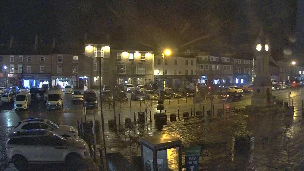 Thirsk webcam overlooking the Market Place