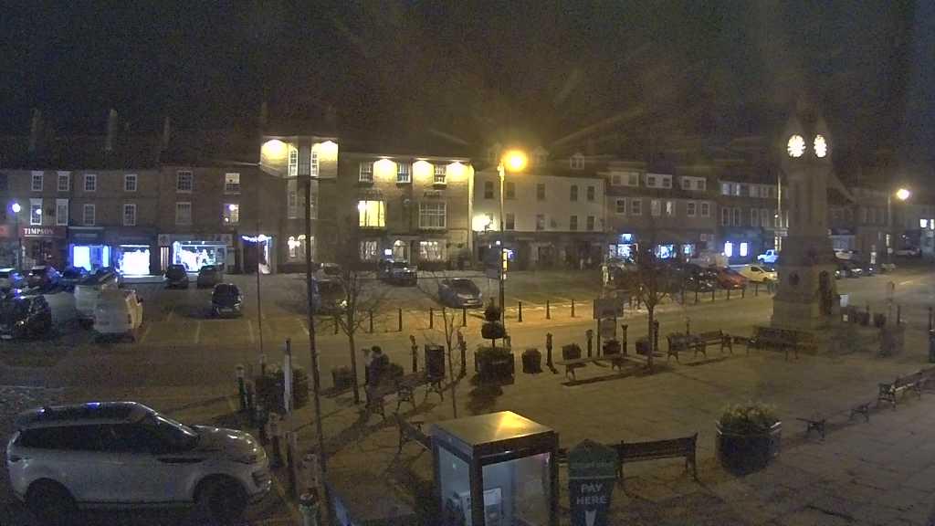Thirsk webcam overlooking the Market Place