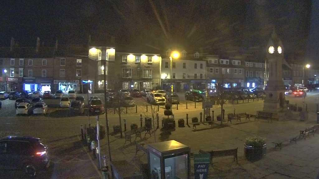 Thirsk webcam overlooking the Market Place