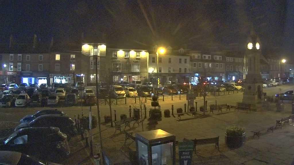 Thirsk webcam overlooking the Market Place