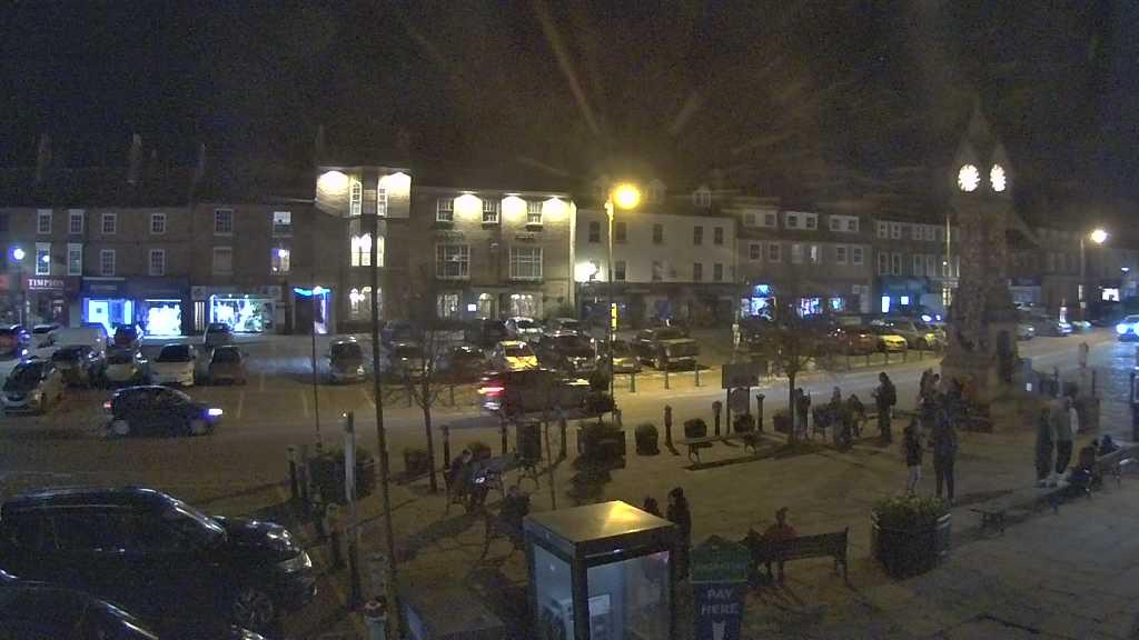 Thirsk webcam overlooking the Market Place