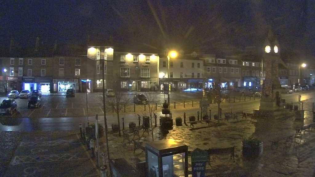 Thirsk webcam overlooking the Market Place