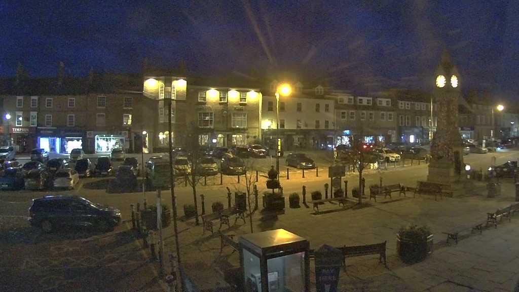Thirsk webcam overlooking the Market Place