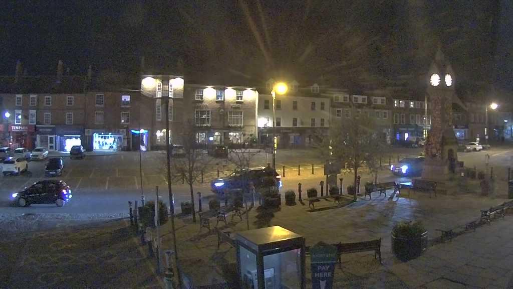 Thirsk webcam overlooking the Market Place