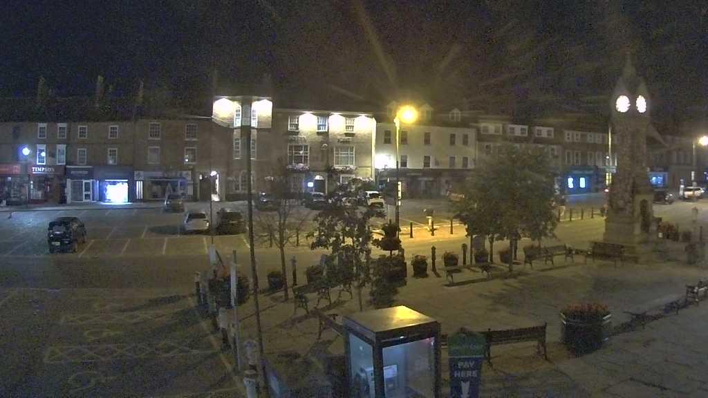Thirsk webcam overlooking the Market Place